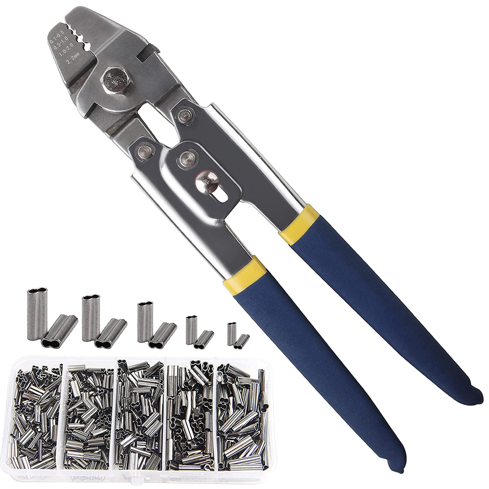Leader Line - 300 Buah Set Lengan Pancing Crimp