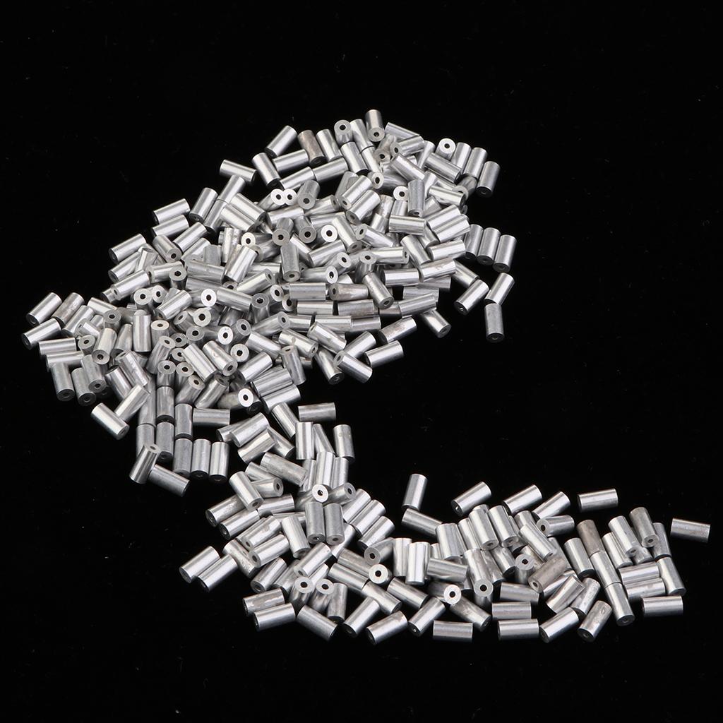 Leader Line - Selubung Konektor Aluminium untuk Kawat Pancing,