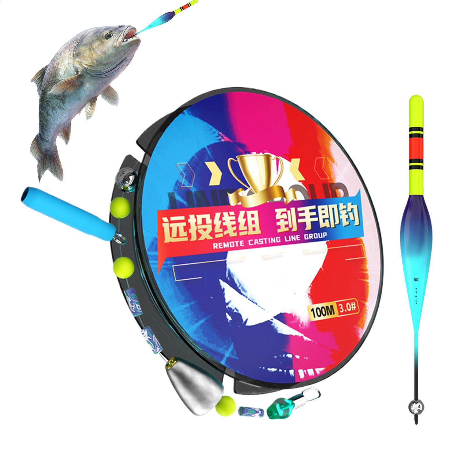 Saltwater Line - Perlengkapan Pancing Otomatis 100M Sensitivitas Tinggi,