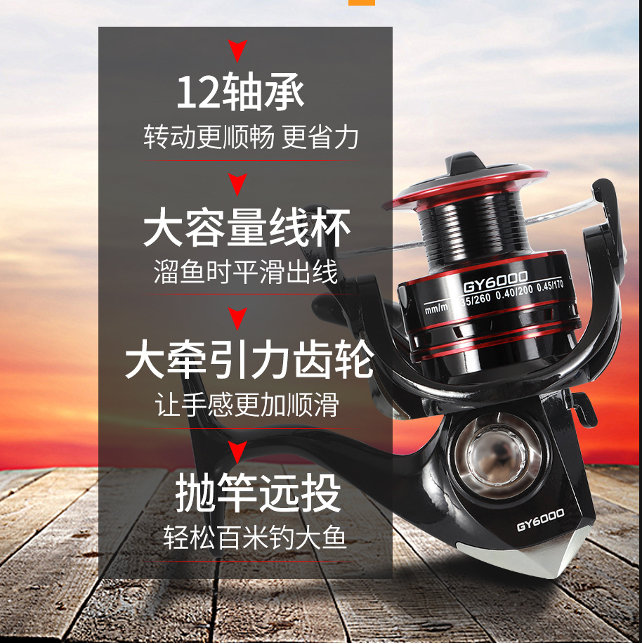 Reel Pancing Spinning Seri Gy  - Ice Fishing Line ulasan dan harga