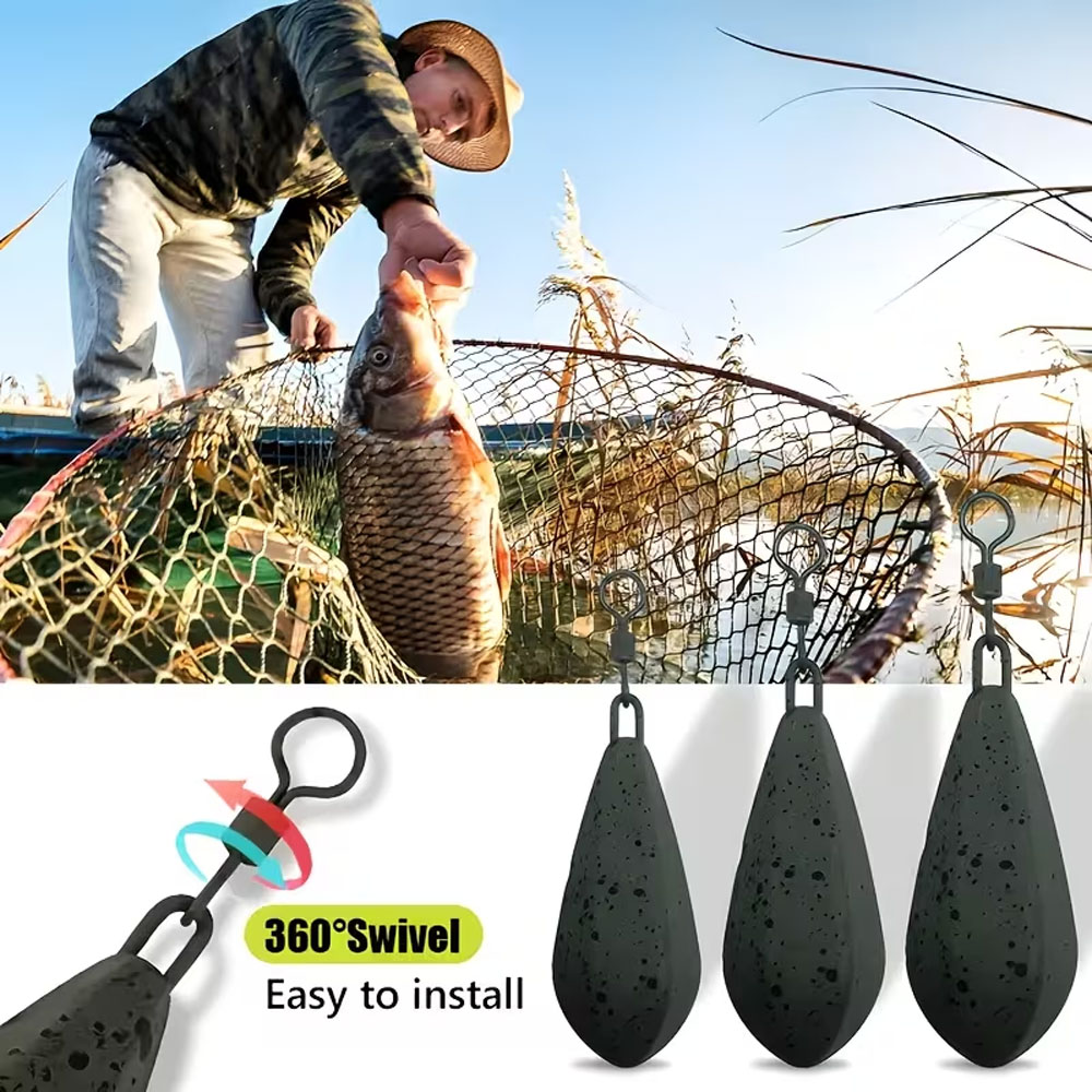 4-Pak Pemberat Pancing Ikan Ma - Freshwater Line ulasan dan harga