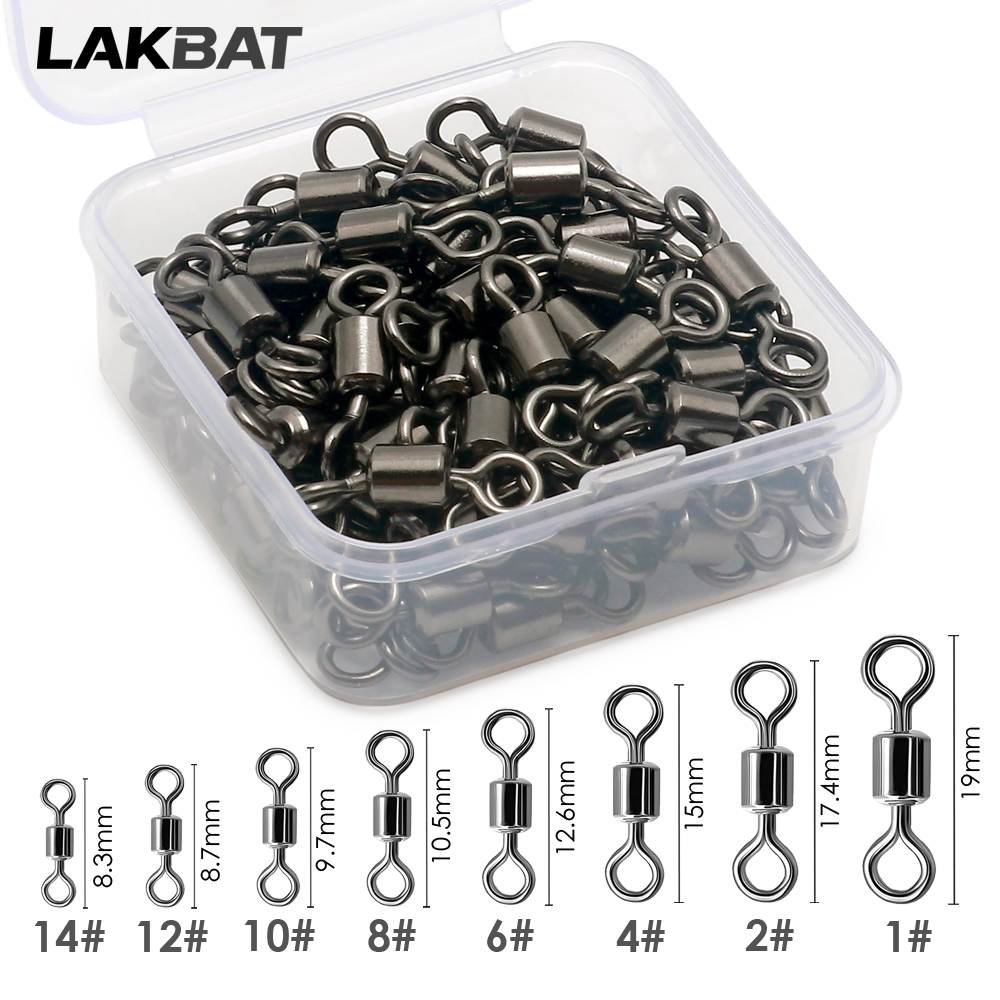 100PCS Konektor Putar Baja Ant - Saltwater Line ulasan dan harga