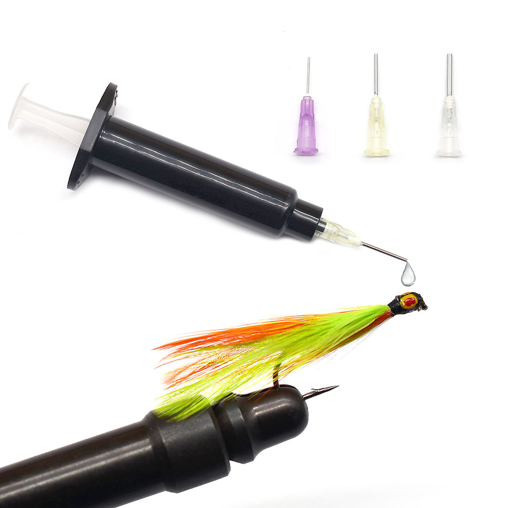 2Set Jarum Suntik Resin UV Hit - Fishing Line Dispenser ulasan dan harga