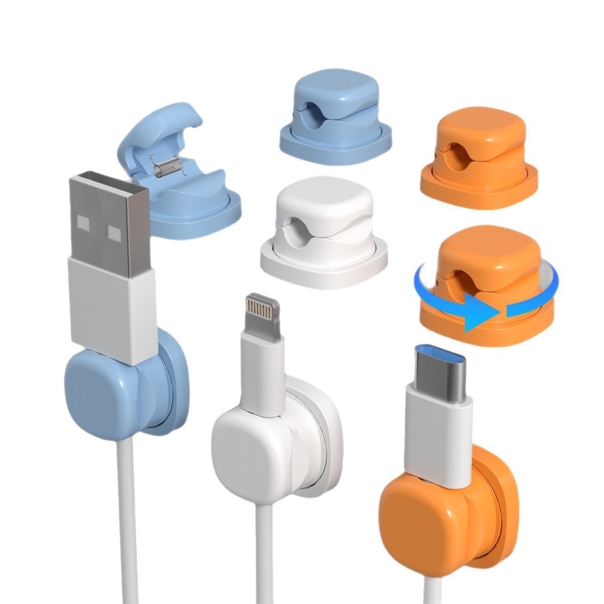 6 Buah Pengatur Kabel Multi Wa - Tippet Line ulasan dan harga
