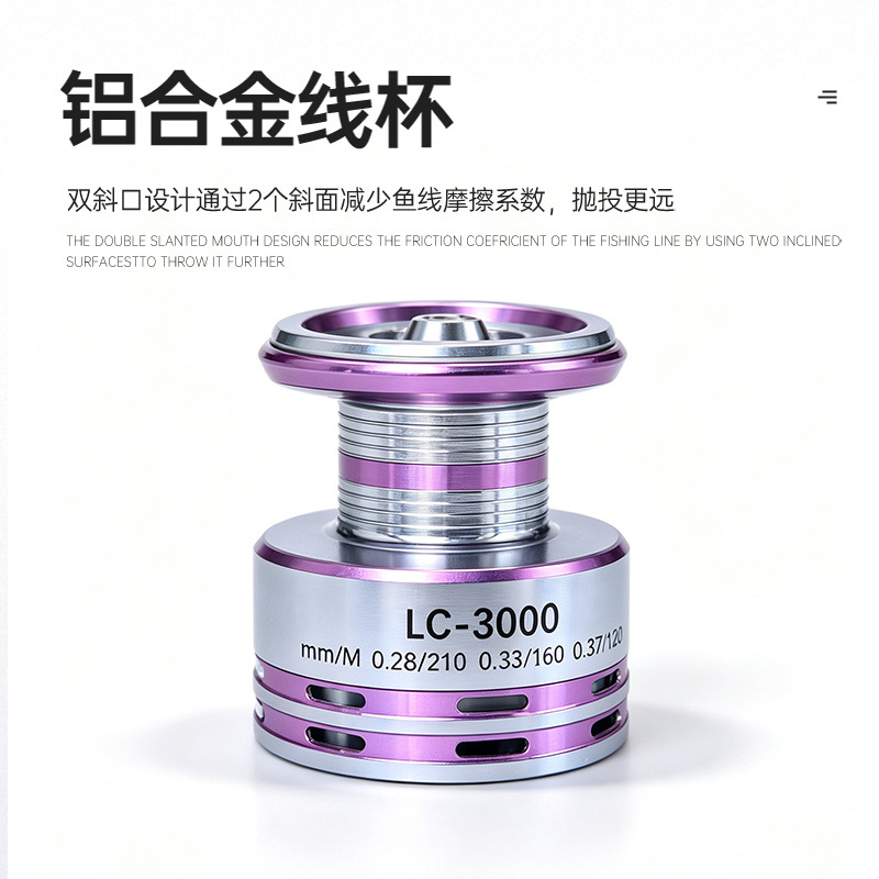 Reel Pancing Spinning Full Met - Ice Fishing Line ulasan dan harga